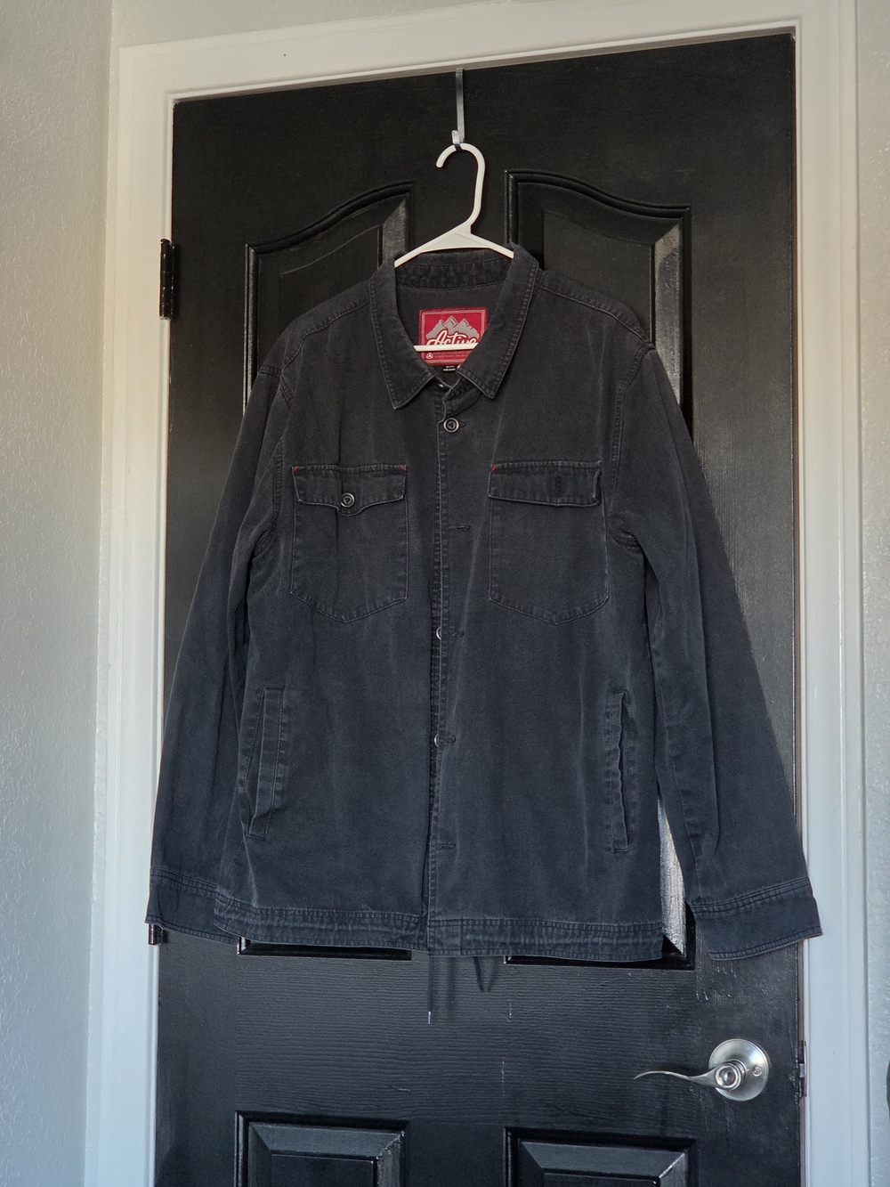 Active Ride Shop Button-Front Shirt Jacket